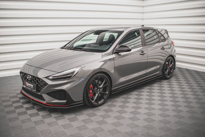 Street Pro Rajouts Des Bas De Caisse V.2 Hyundai I30 N / N-Line Hatchback / Fastback Mk3 / Mk3 Facelift