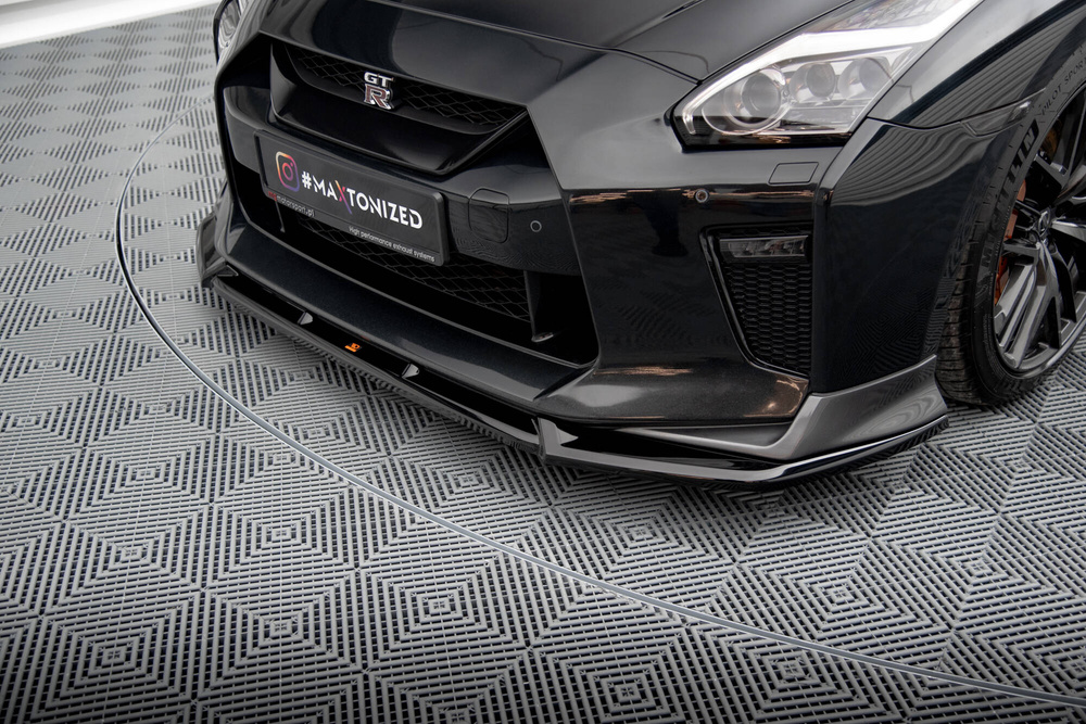 Lame Du Pare-Chocs Avant V.2 Nissan GTR R35 Facelift