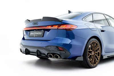 Street Pro Lame Du Pare Chocs Arriere + Flaps Audi S5 Sedan / Avant B10