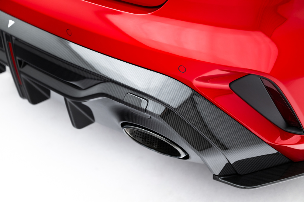 Fibre de Carbone Diffuseur Arrière Audi RS3 Sedan 8Y Facelift