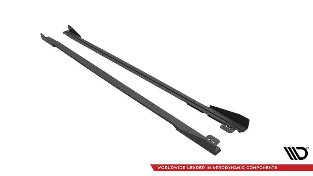 Street Pro Rajouts Des Bas De Caisse V.1 + Flaps Ford Mustang GT Mk6 Facelift