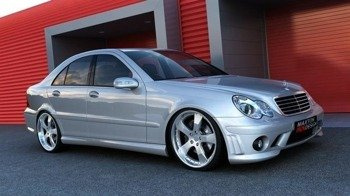 SET DES BAS DE CAISSE MERCEDES C W203 < AMG 204 LOOK>
