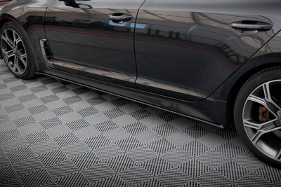 Street Pro Rajouts Des Bas De Caisse Kia Stinger GT / GT-Line / Standard Mk1