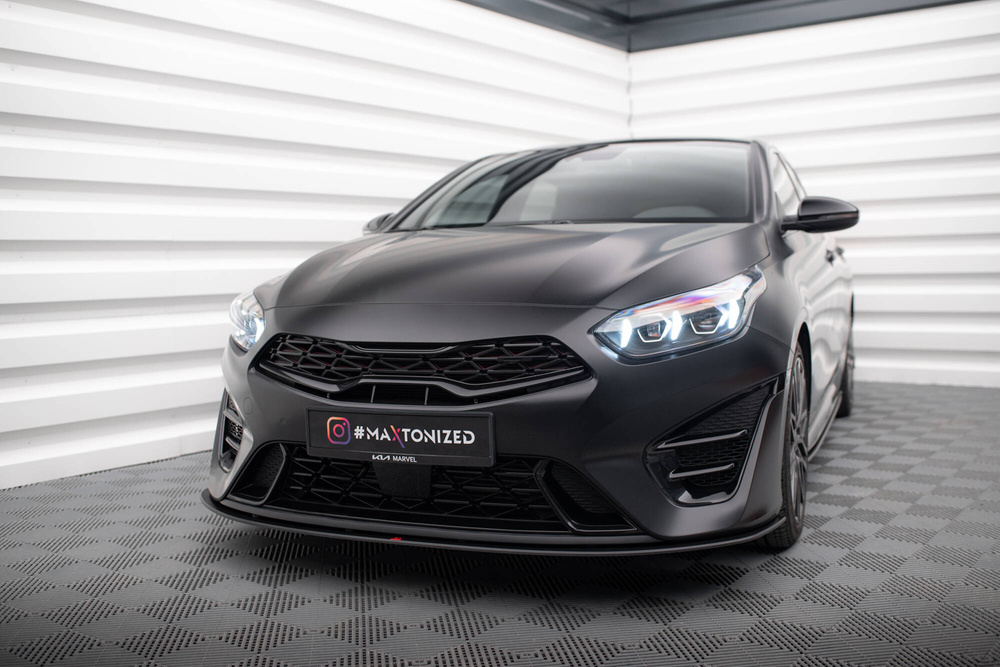 Street Pro Lame Du Pare-Chocs Avant Kia Proceed GT Mk3 Facelift / Ceed GT / GT - Line Mk1 Facelift 