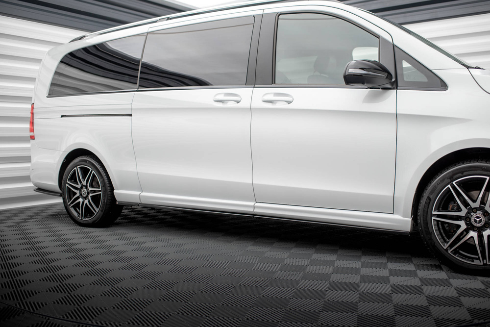 Rajouts Des Bas De Caisse V.1 Mercedes-Benz V-Class Extra Long AMG-Line W447 