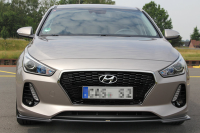 LAME DU PARE-CHOCS AVANT / SPLITTER V.1 HYUNDAI I30 MK3 HATCHBACK