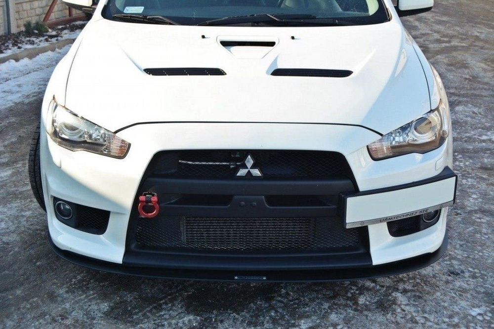 SPORT LAME DU PARE-CHOCS AVANT V.3 Mitsubishi Lancer Evo X