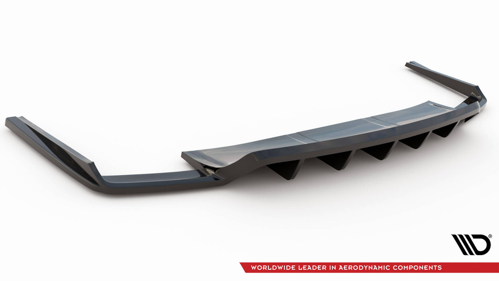 Arriere Splitter (avec une barre verticale) Audi SQ7 Mk2