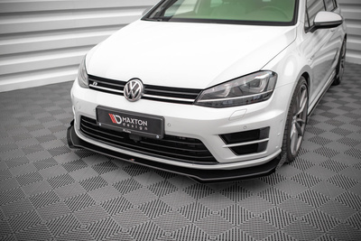 Street Pro Lame Du Pare-Chocs Avant V.1 + Flaps Volkswagen Golf R Mk7