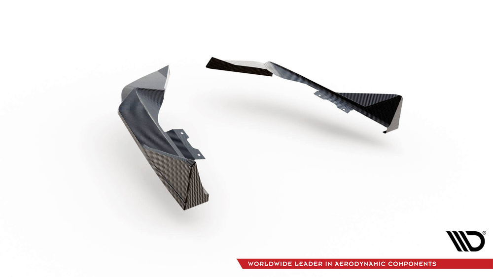 Fibre de Carbone Lames De Pare-Chocs Arrière Latérales BMW M2 G87