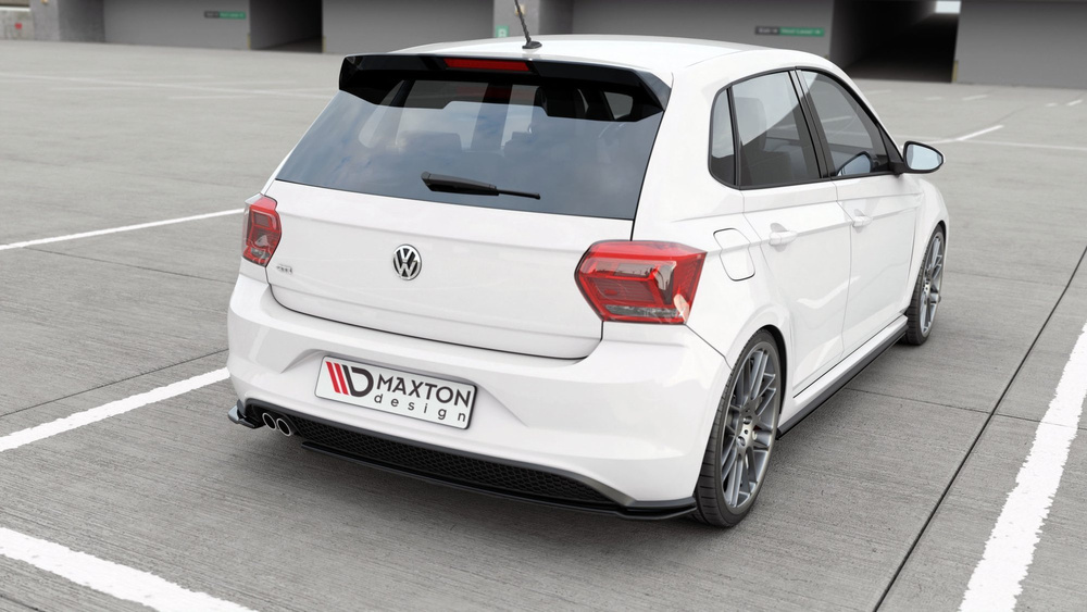 Lames De Pare-Chocs Arrière Latérales V.2 Volkswagen Polo GTI / R-line Mk6