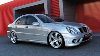 SET DES BAS DE CAISSE MERCEDES C W203 < AMG 204 LOOK>