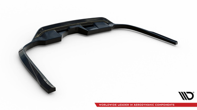 Arriere Splitter (avec une barre verticale) Audi A6 Allroad C8