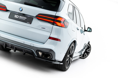 Arriere Splitter (avec une barre verticale) V.1 BMW X5 M-Pack G05 Facelift