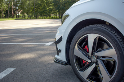 Ailes de pare-chocs avant (Canards) Volkswagen Polo GTI Mk6