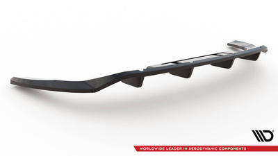 Arriere Splitter (avec une barre verticale) Audi Q4 e-tron Sportback S-line Mk1