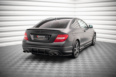 Lames De Pare-Chocs Arrière Latérales Mercedes-Benz C Coupe / Sedan / Estate  AMG-Line C204 / W204 Facelift / S204 Facelift