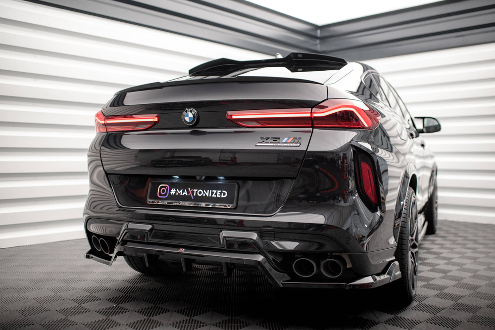 Arriere Splitter (avec une barre verticale) BMW X6 M F96