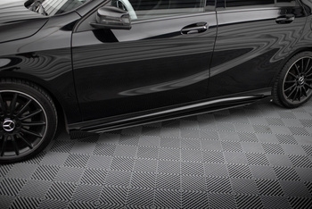 Street Pro Rajouts Des Bas De Caisse + Flaps Mercedes-Benz A AMG-Line W176 Facelift