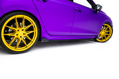 Street Pro Rajouts Des Bas De Caisse + Flaps Volkswagen Golf R Mk8 / Mk8 Facelift