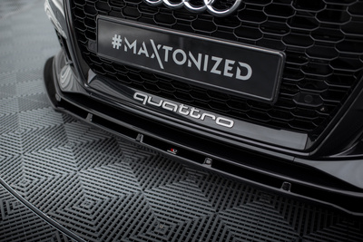 Lame Du Pare-Chocs Avant / Splitter V.1 Audi RS3 8V FL Sedan