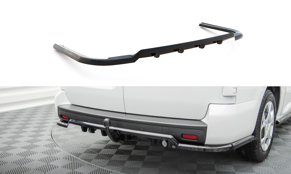 Arriere Splitter (avec une barre verticale) Citroen Jumpy L3 Mk3
