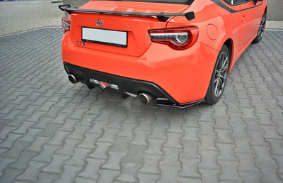 Rear Side Splitters V.1 Toyota GT86 Facelift