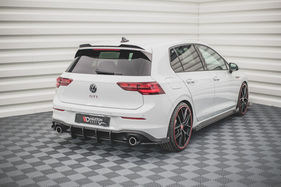 Street Pro Lame Du Pare Chocs Arriere + Flaps Volkswagen Golf GTI / GTE / R-Line Mk8