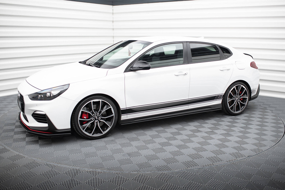 Street Pro Rajouts Des Bas De Caisse V.1 Hyundai I30 N / N-Line Hatchback / Fastback Mk3 / Mk3 Facelift