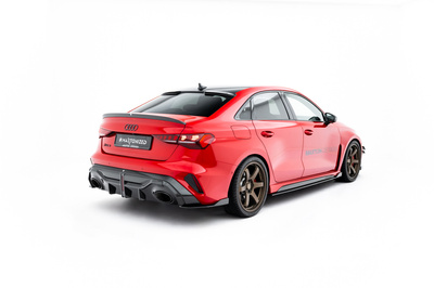Prepreg Carbon Fiber Becquet de hayon V.2 Audi RS3 / S3 / A3 S-Line / A3 Sedan 8Y Facelift