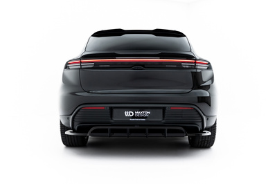 Arriere Splitter (avec une barre verticale) Porsche Macan EV Mk1