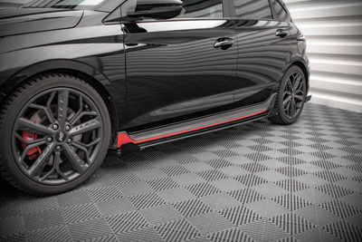 Street Pro Rajouts Des Bas De Caisse + Flaps Hyundai I20 N Mk3