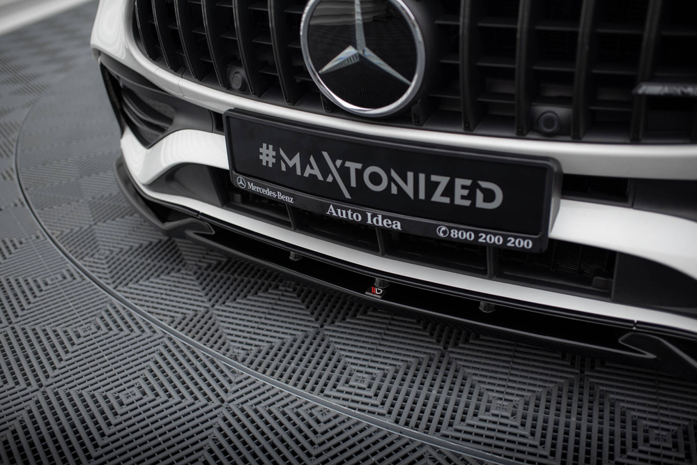 Lame Du Pare-Chocs Avant V.1 Mercedes-Benz C AMG-Line / 43 AMG W206