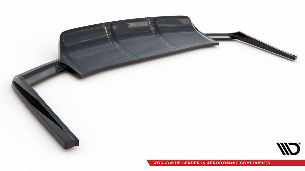 Arriere Splitter (avec une barre verticale) Audi SQ7 Mk2
