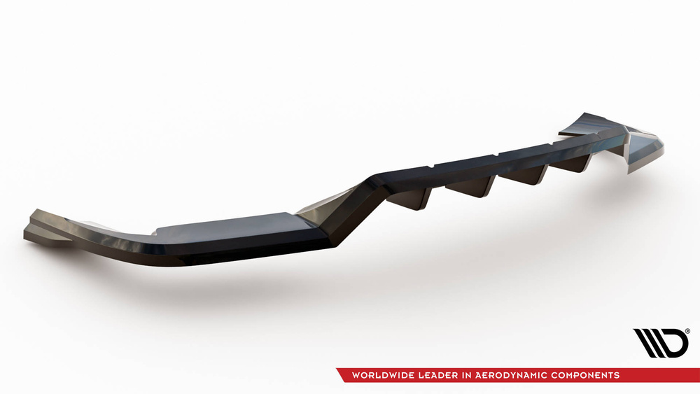 Arriere Splitter (avec une barre verticale) Porsche Cayenne Sport Design SUV / Coupe Mk3