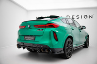 Arriere Splitter (avec une barre verticale) BMW X6 M F96 Facelift