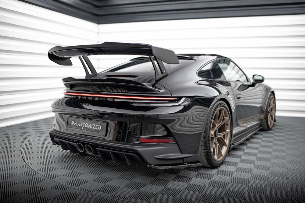 Lames De Pare-Chocs Arrière Latérales Porsche 911 992 GT3