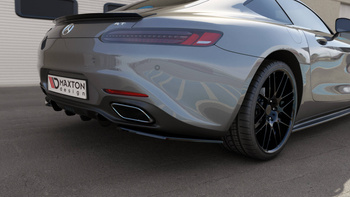 Lames De Pare-Chocs Arrière Latérales Mercedes-AMG GT / GT S C190 Facelift