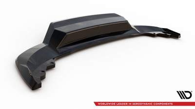 Arriere Splitter (avec une barre verticale) Skoda Karoq Sportline Mk1 Facelift