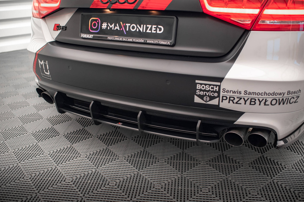 Street Pro Central Diffuseur Arriere Audi S8 D4