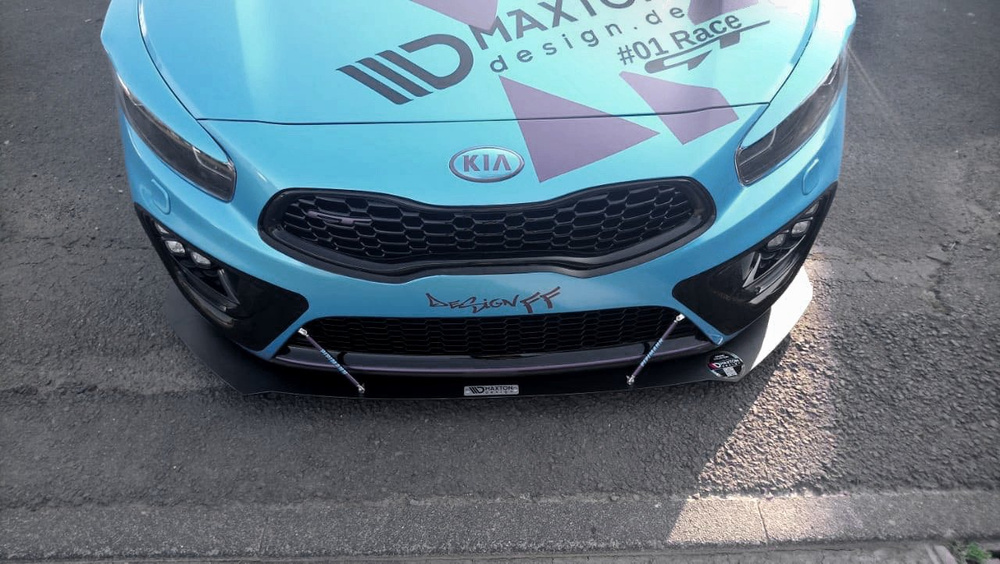 SPORT LAME DU PARE-CHOCS AVANT KIA CEE'D / PRO CEE'D GT MK2