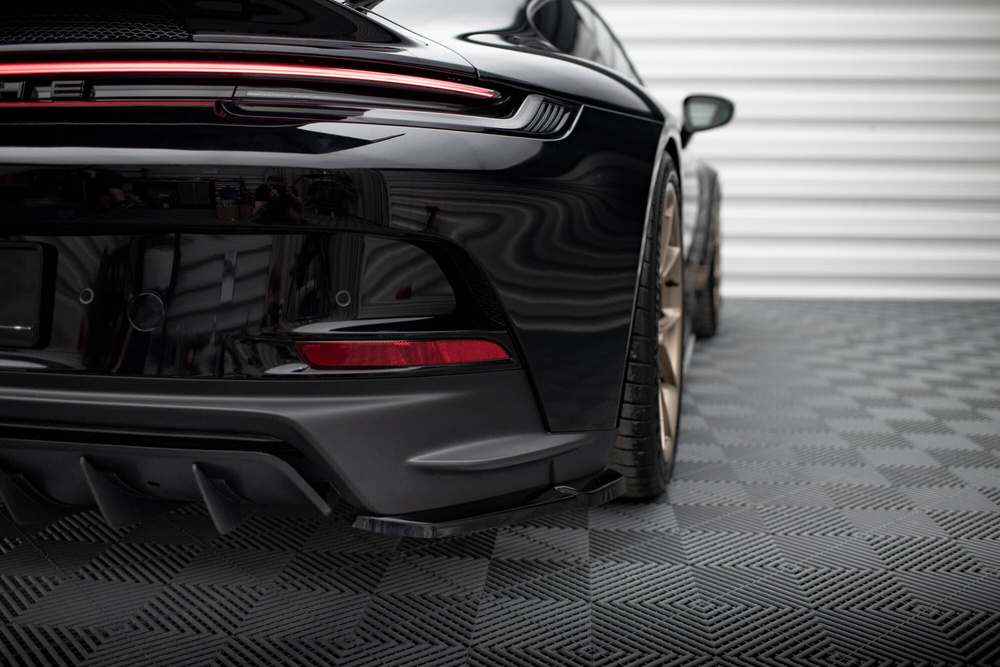 Lames De Pare-Chocs Arrière Latérales Porsche 911 992 GT3