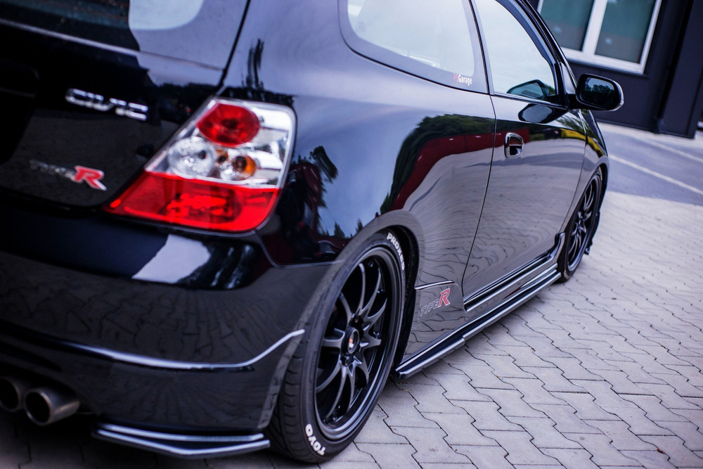 SET DES DIFFUSEUR DES BAS DE CAISSE HONDA CIVIC EP3 (MK7) TYPE-R/S FACELIFT