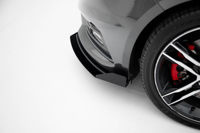 Street Pro Lame Du Pare-Chocs Avant  + Flaps Ford Focus ST Mk3 Facelift