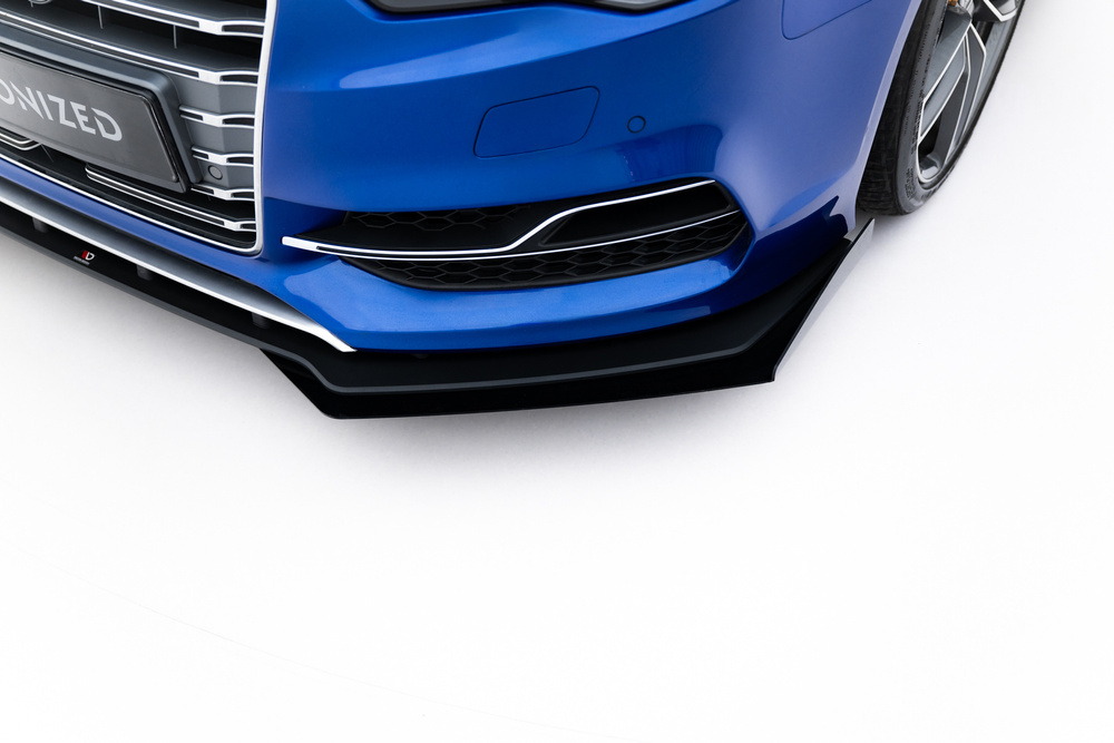 Street Pro Lame Du Pare-Chocs Avant  + Flaps Audi S3 / A3 S-Line Sedan 8V