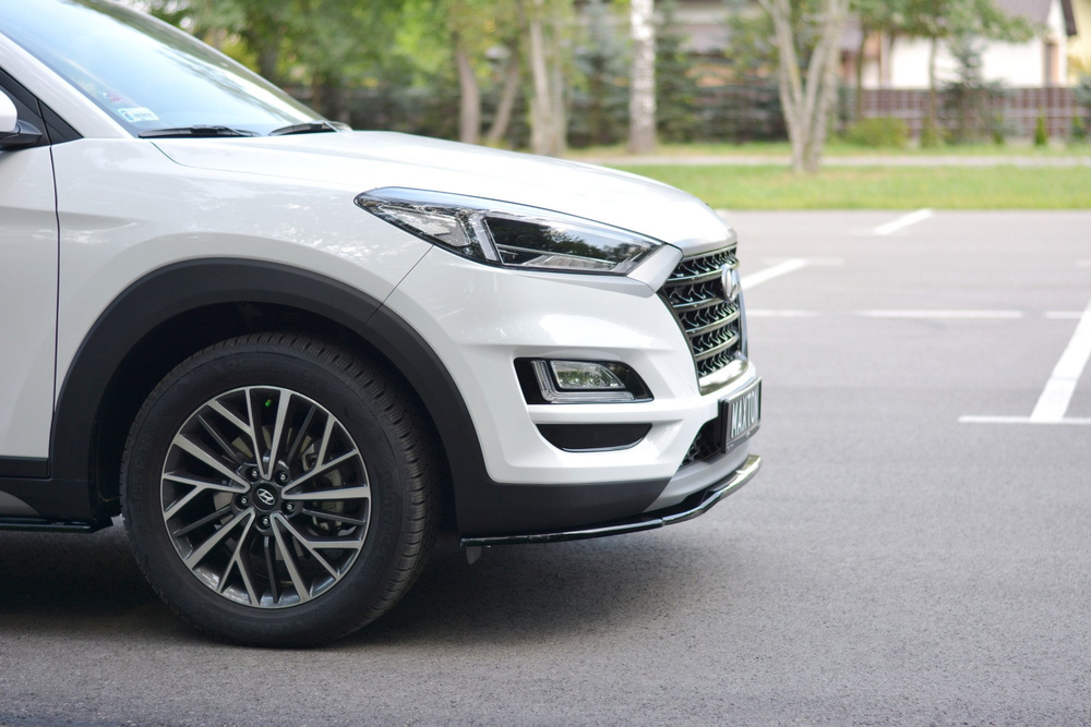 LAME DU PARE-CHOCS AVANT / SPLITTER V.2 Hyundai Tucson Mk3 Facelift