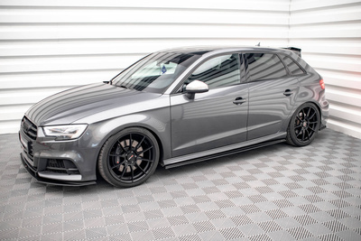 Street Pro Rajouts Des Bas De Caisse Audi S3 / A3 S-Line Sportback 8V Facelift