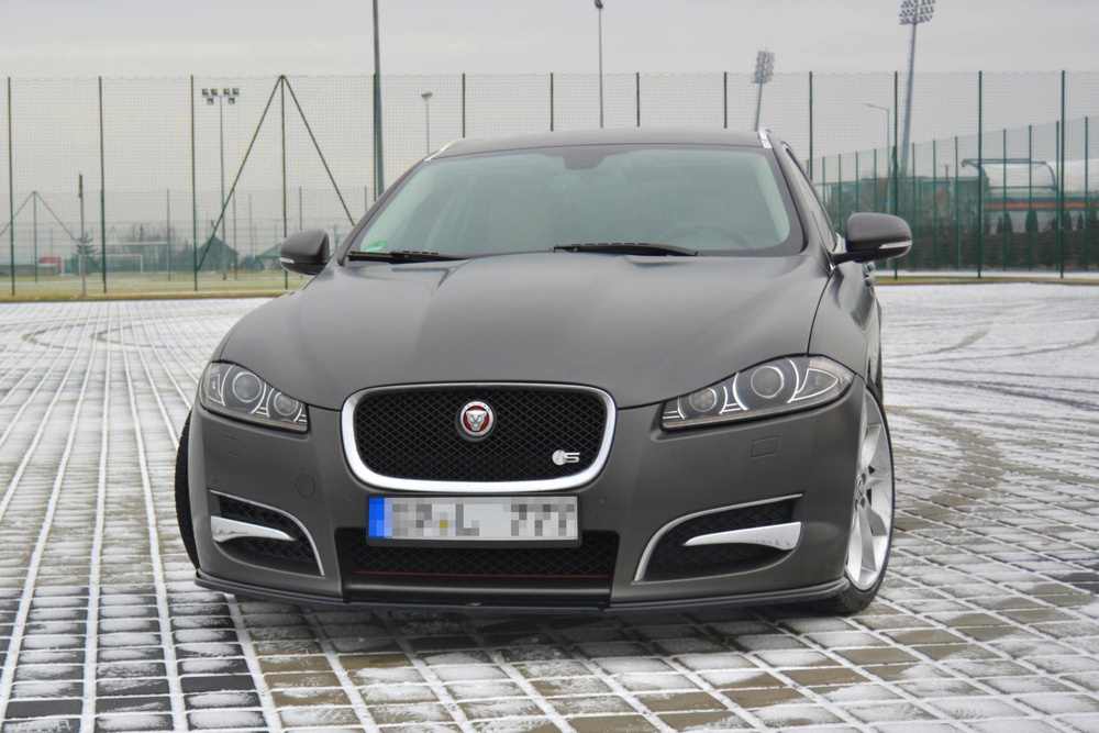 LAME DU PARE-CHOCS AVANT / SPLITTER JAGUAR XF (X250) MK1 SPORTBRAKE S-PACK
