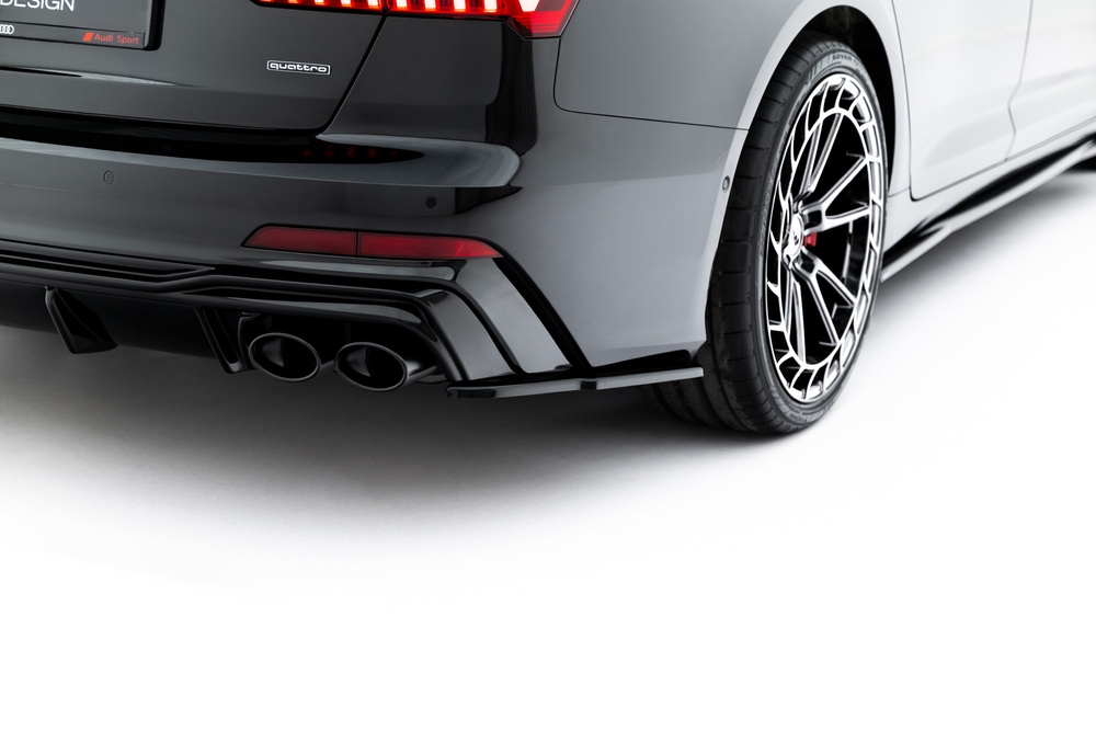 Lames De Pare-Chocs Arrière Latérales Audi A6 S-Line / S6 C8 / C8 Facelift