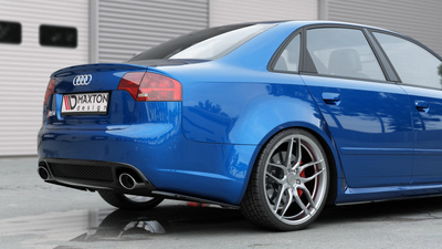 Lames De Pare-Chocs Arrière Latérales V.1 Audi RS4 Sedan B7